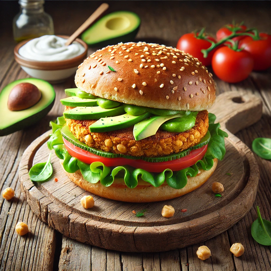 idée-de-recette-pour-burger-végétarien