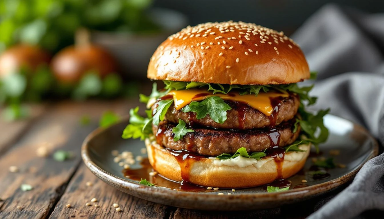 Burger au foie gras