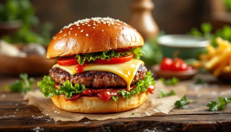 Burger canard