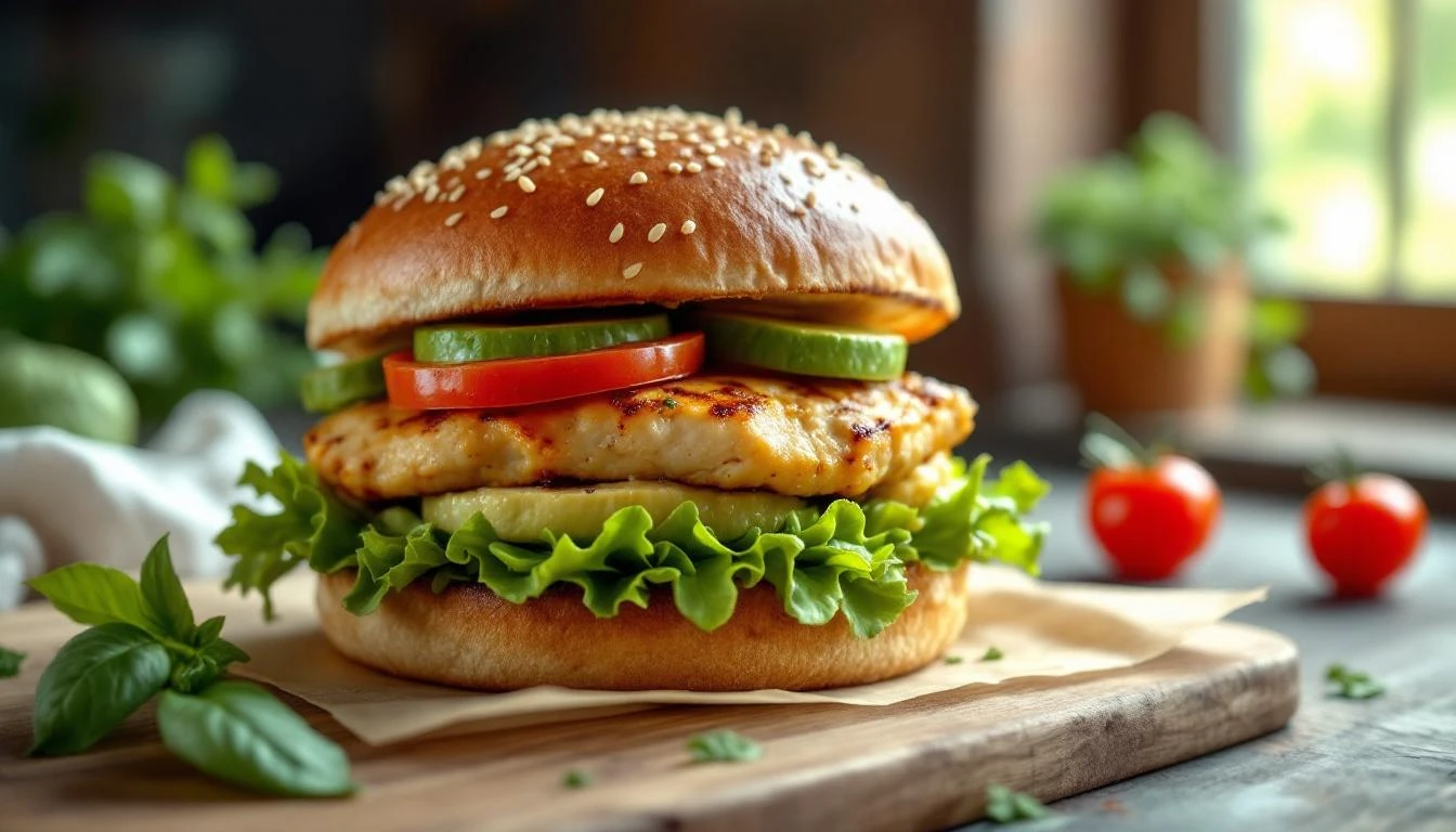 Burger healthy : recette facile et gourmande pour se régaler sans culpabiliser