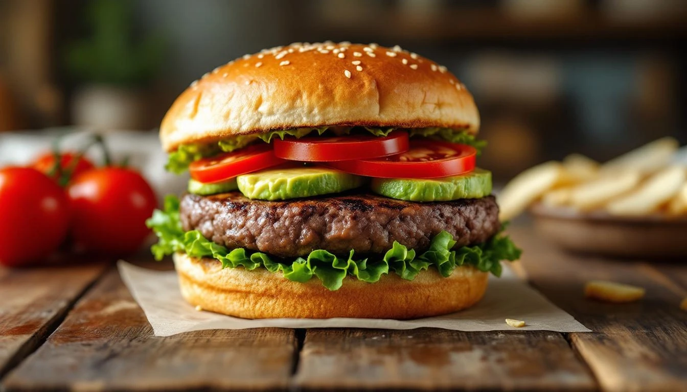 Burger maison et calories : tout savoir sur l’apport calorique et la préparation light