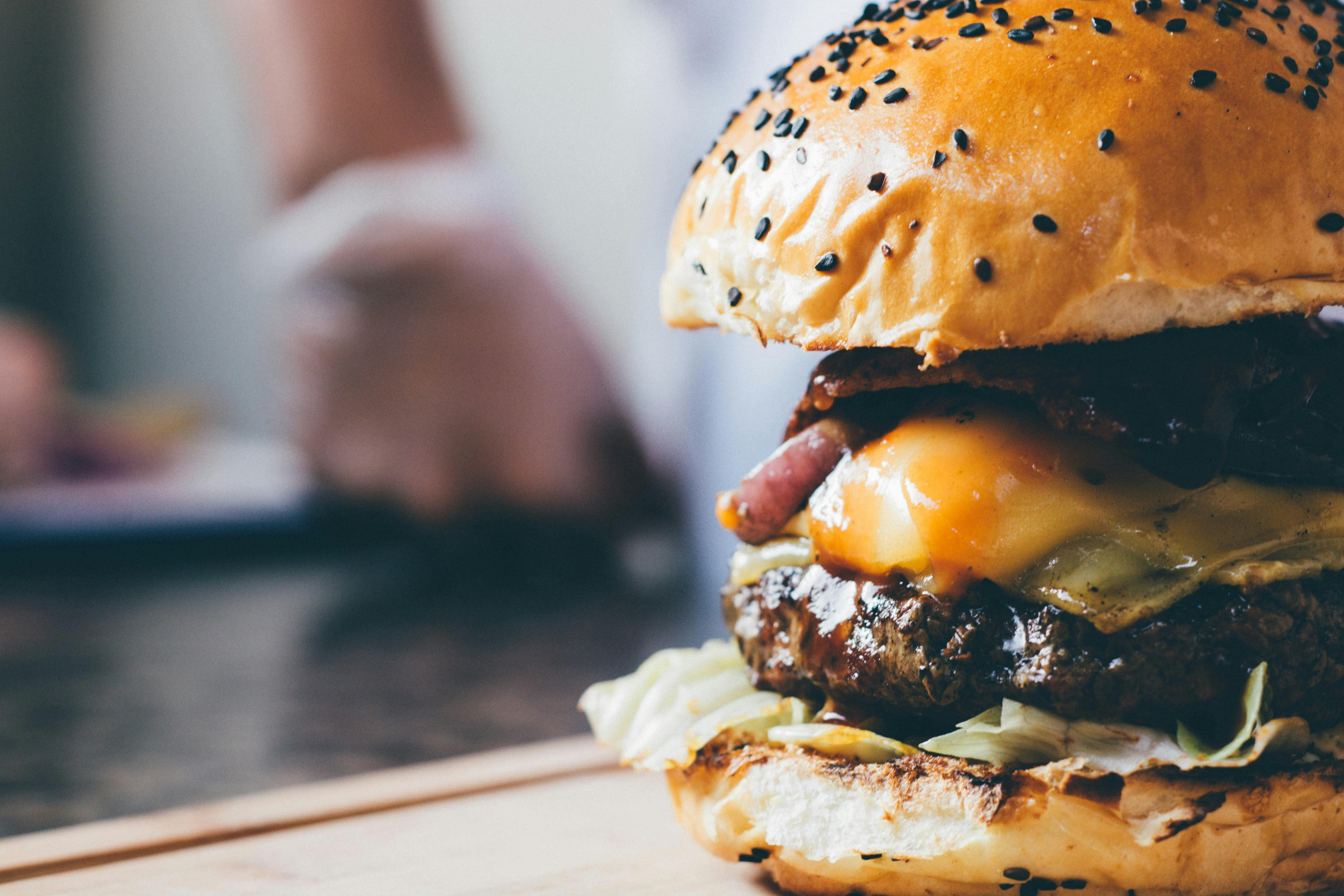 burger appétissant
