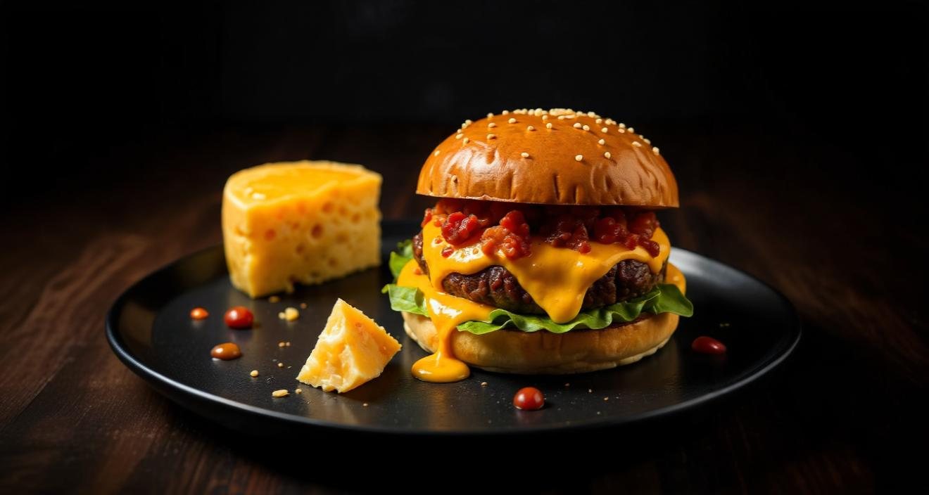 burger à la raclette
